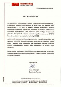 Intertrading Systems Technology Sp. z o.o. Intertrading Systems Technology Sp. z o.o.